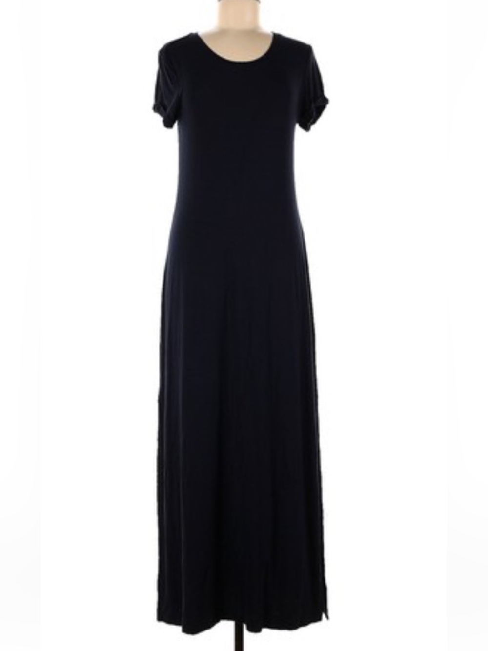 Adrienne Vittadini Side Split Maxi Dress Sz 14